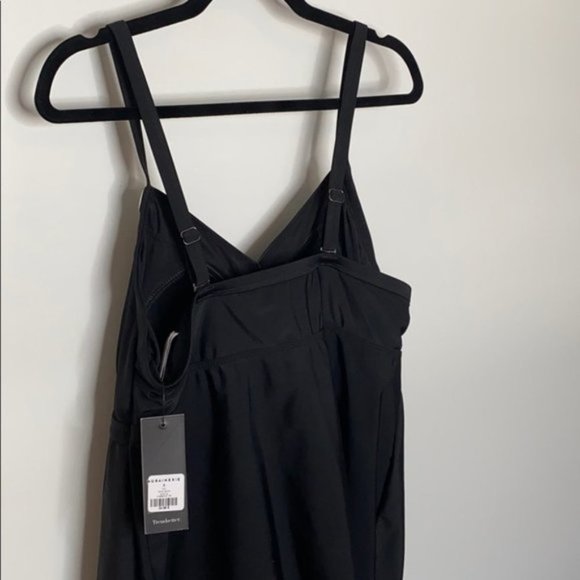 Trendsetter Black Tankini swimwear top size X - Picture 6 of 12